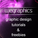 WeGraphics - graphic design tutorials and freebies