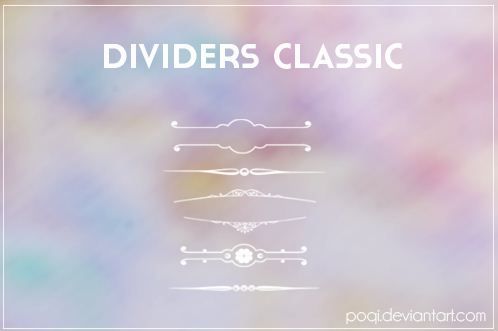 Dividers Classic – brushes