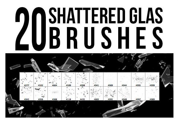 Download Shattered Glass Brushes Webostock